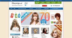 Desktop Screenshot of ebuywigs.com